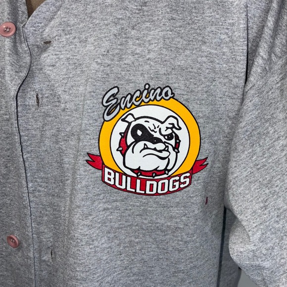 Augusta Encino Bulldogs Baseball Jersey Shirt Mens XL Gray Button Front 30 - Picture 4 of 7